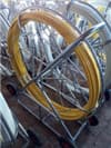 wire duct feeding rods of FRP with wheels